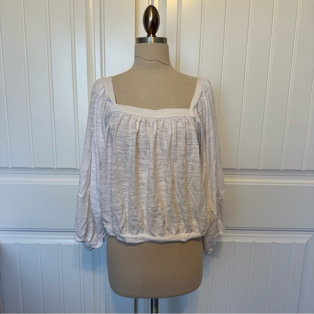 Free People White Blouse